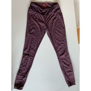 Prana purple stripe ankle pants, size S/4